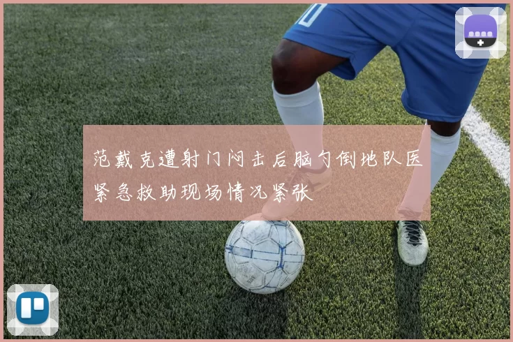 范戴克遭射门闷击后脑勺倒地队医紧急救助现场情况紧张